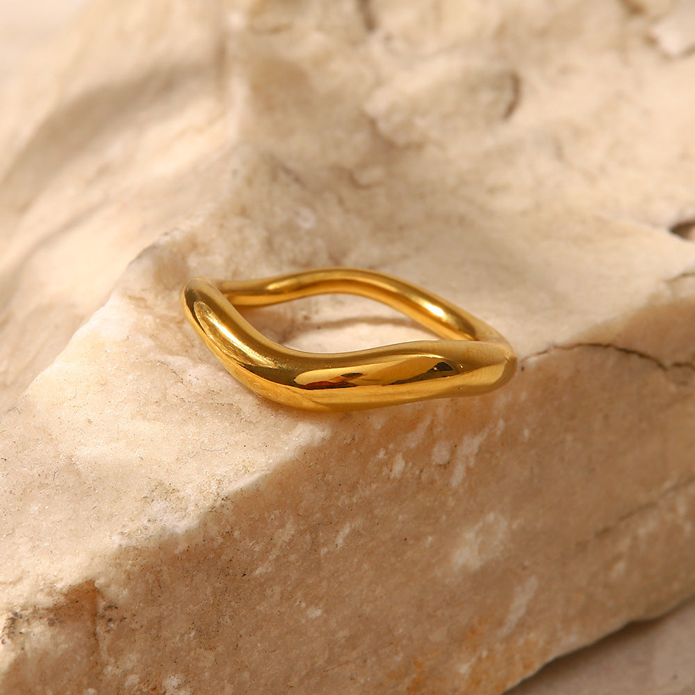 Amber Wave Ring