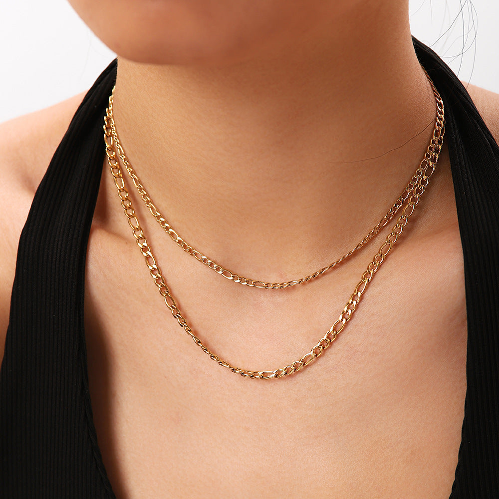 Thalora Double-Layer Necklace