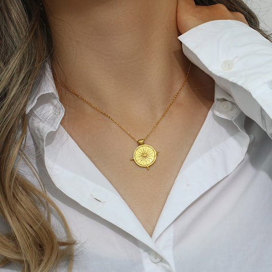 Golden Sun Necklace